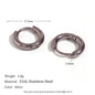 All-match Ear Clip Ear Hoop Jewelry Niche Stainless Steel Plated 18K